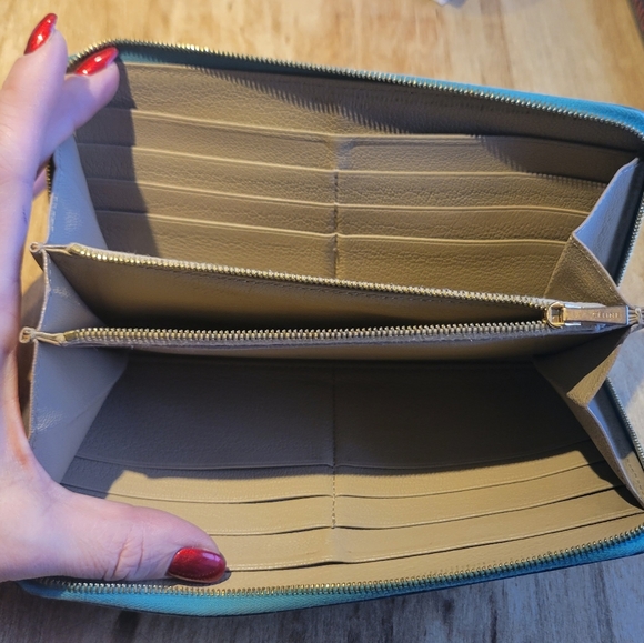 Celine Blue Wallet - Picture 10 of 17